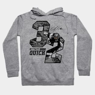 Jonathan Quick Los Angles Offset Hoodie